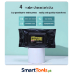 Shoe shine wipes