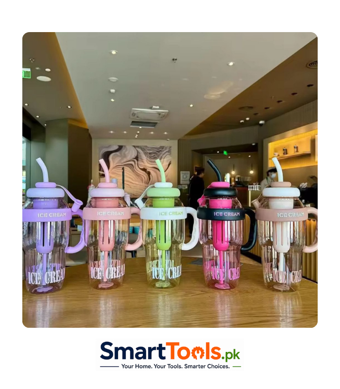 plastic sipper bottles feature an Ice Cream theme with a decorative lid shaped like a popsicle plastic sipper bottles feature an Ice Cream theme with a decorative lid shaped like a popsicle
